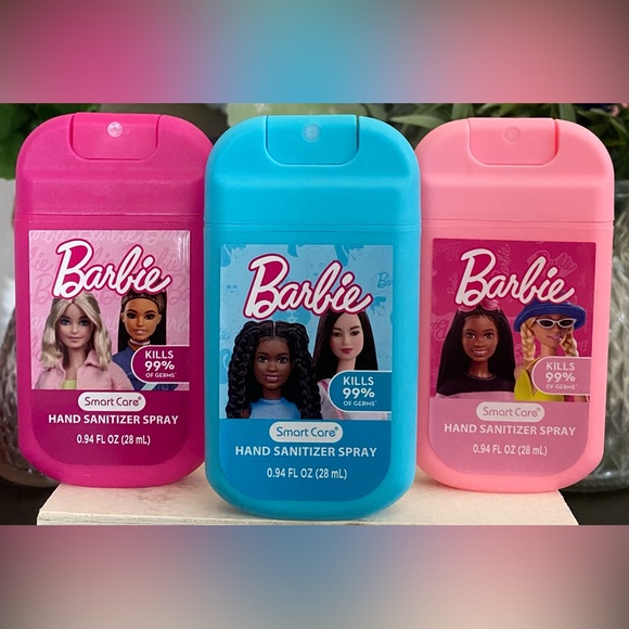 🆕💕 SMART CARE LIMITED EDITION “BARBIE” HAND SANITIZERS SET OF 3. BRAND NEW! - Picture 3 of 10